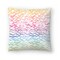 Rainbow Abstract by Victoria Nelson Americanflat Decorative Pillow